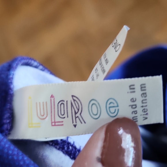 LULAROE LLR OS Patternedl Buttery Soft Legging One Size - Picture 5 of 6